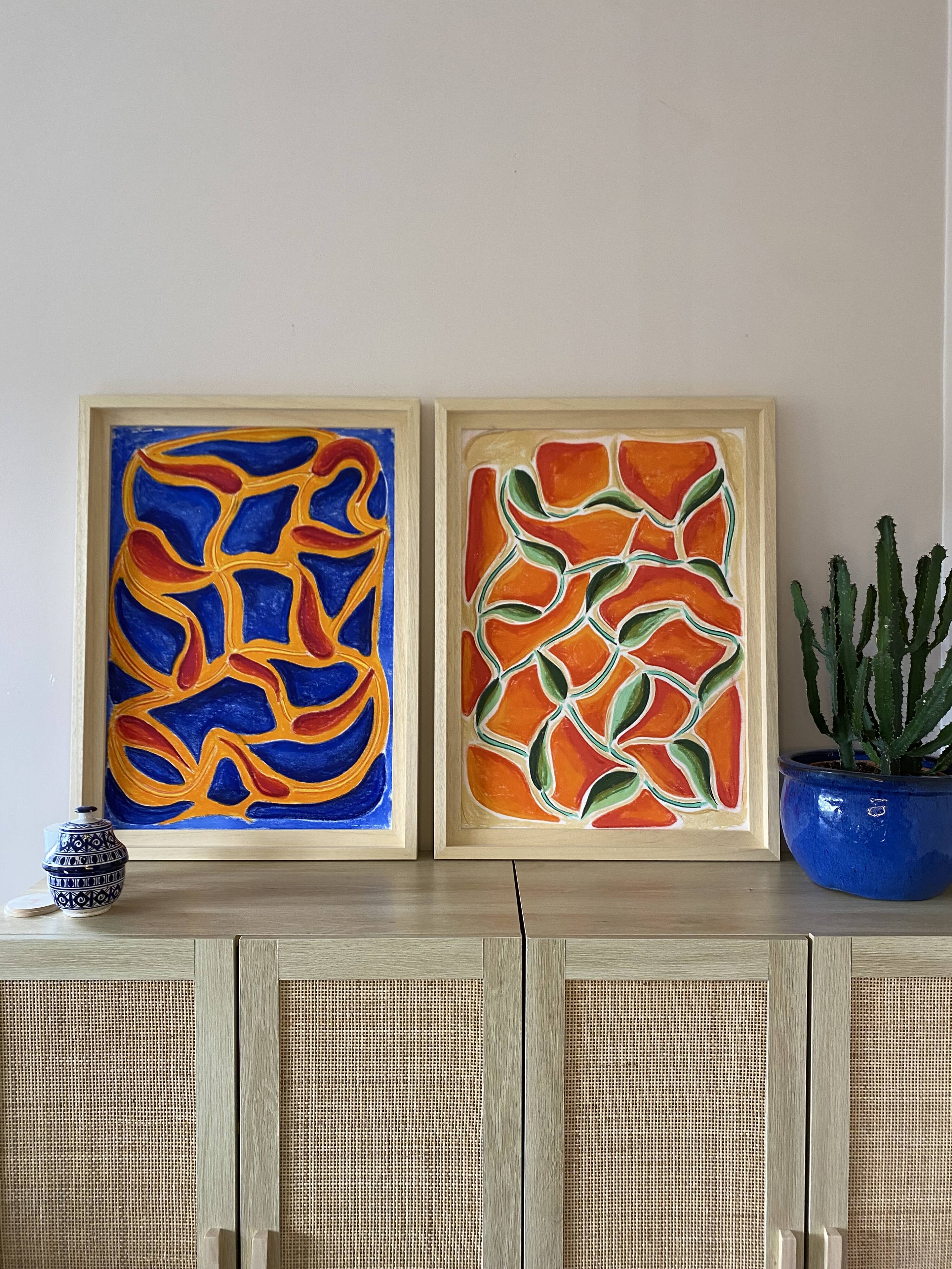 Laurels 1, 2024, painting