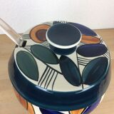 Vintage Aalen ceramic punch bowl