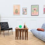 Nesting coffee tables by Poul Hundevad