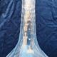 Baccarat crystal carafe monogram 19th century
