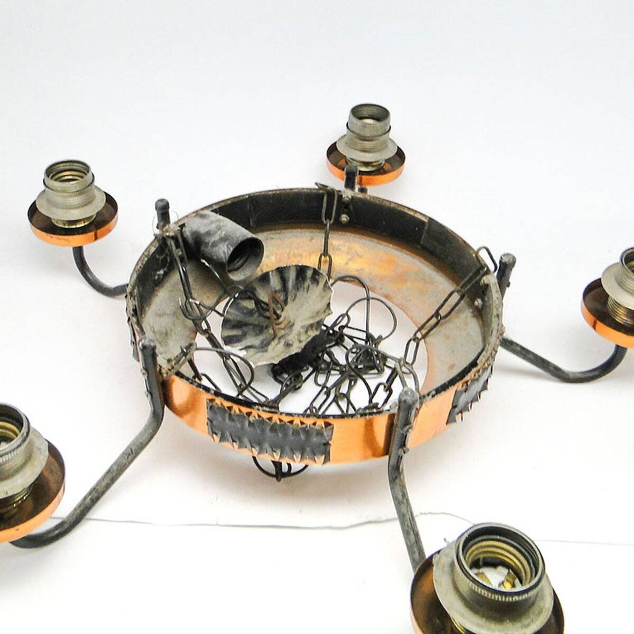 Mid-century chandelier, Poland, 1970s