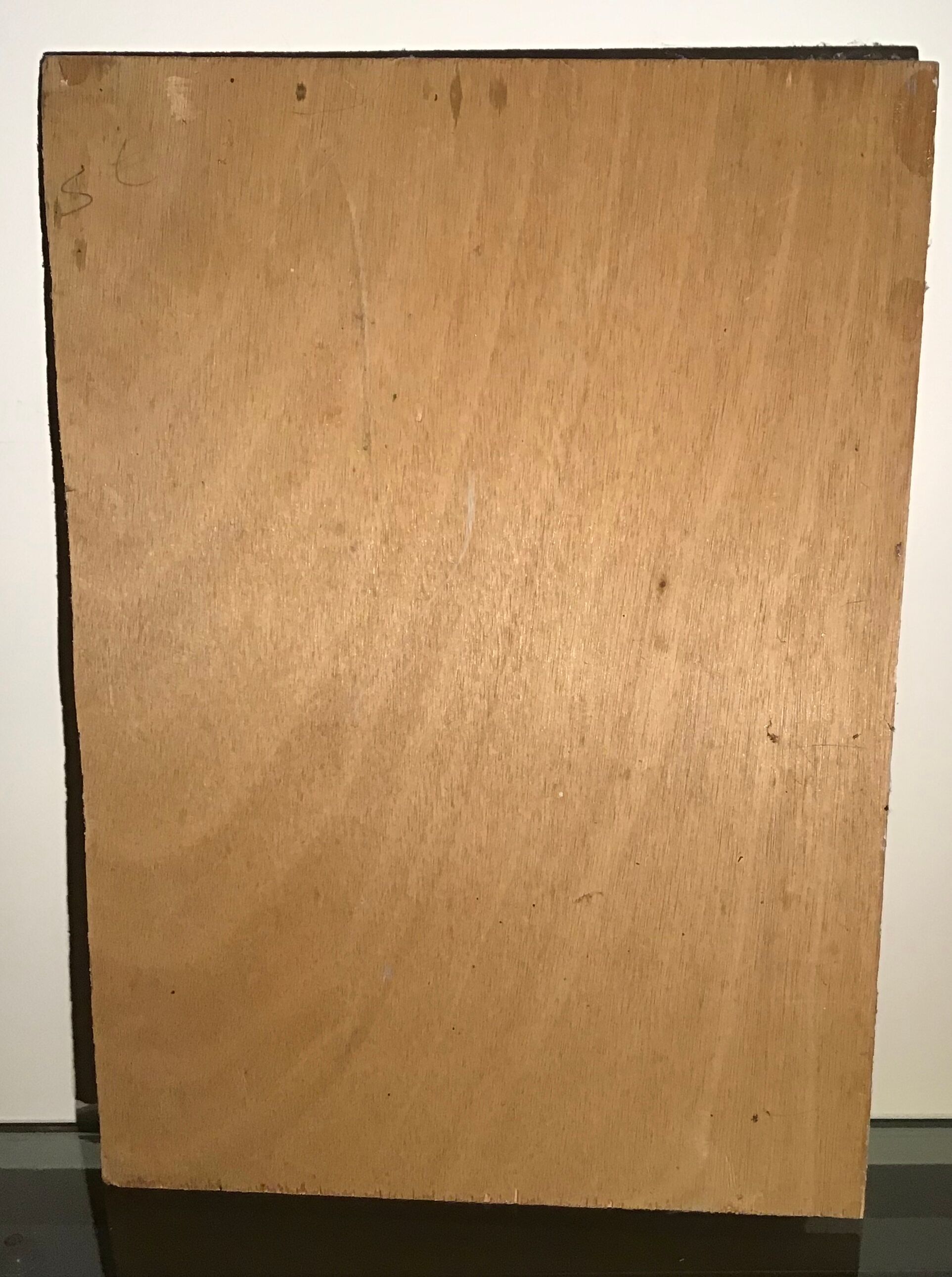 Painting, landscape, village scene at fountain