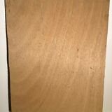 Painting, landscape, village scene at fountain