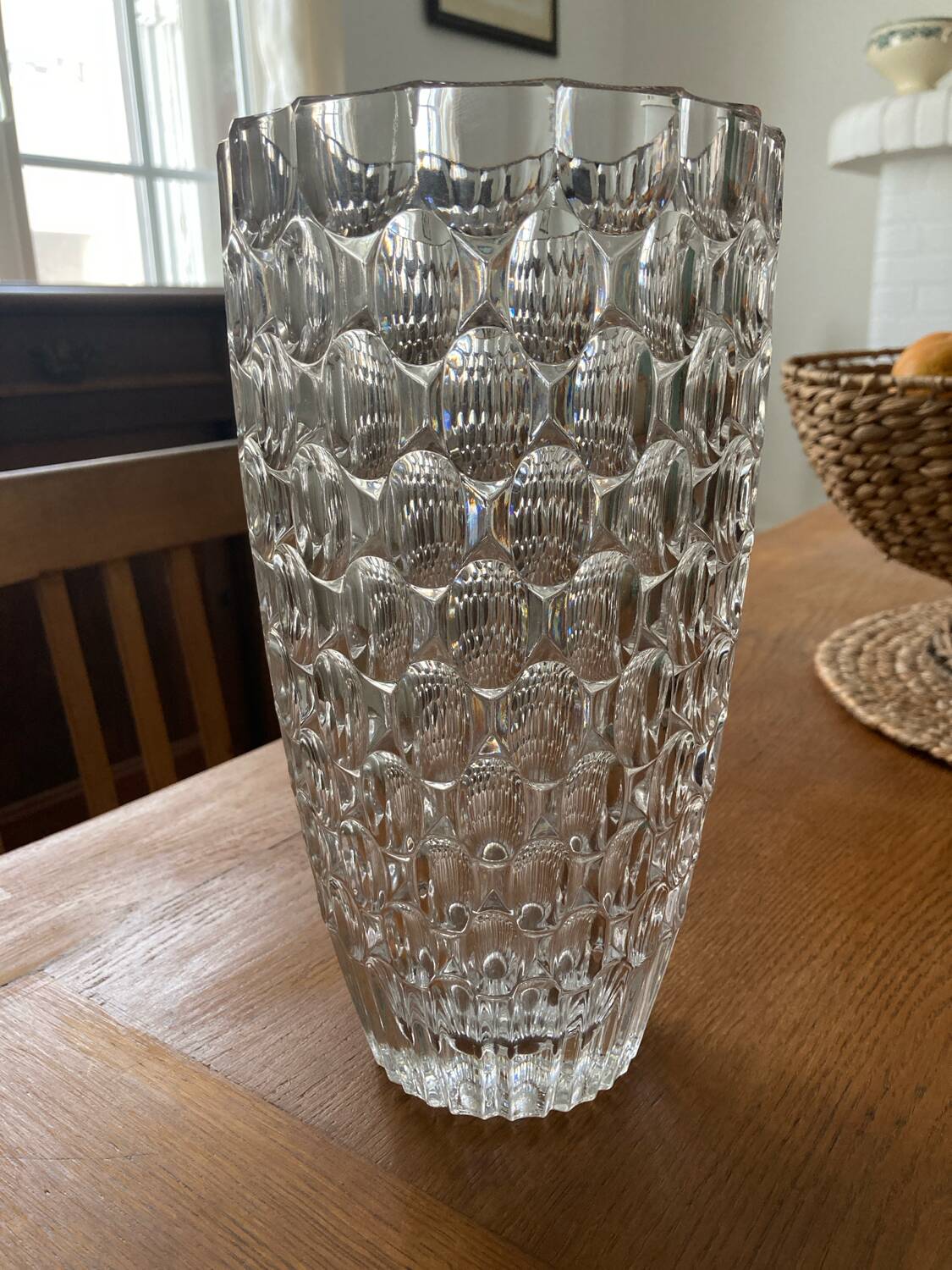 Crystal vase