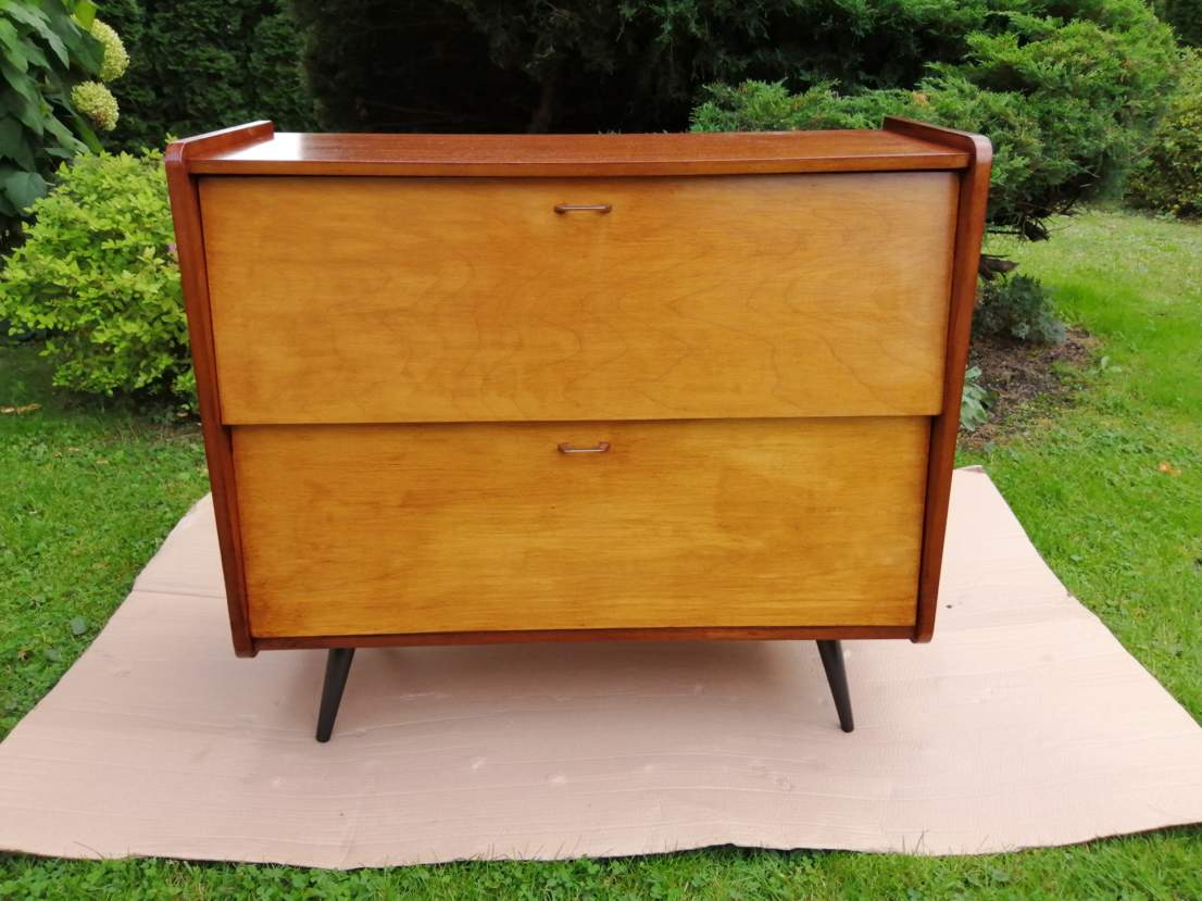 Shoe chest of drawers, 1960/70s
