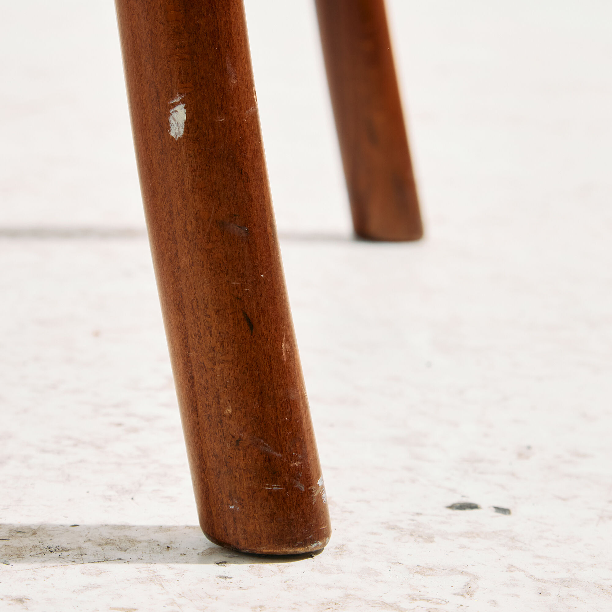 Armchair in beech and rattan
