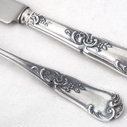 Orbrille Louis XV cutlery set 73 pieces in silver-plated metal, excellent condition.