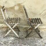 Paire de chaises 1950