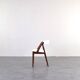 Teak & Boucle Chairs Model 31 by Kai Kristiansen for Schou Andersen, 1960s,