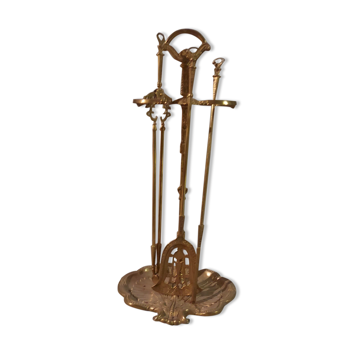 Louis XV style fireplace servant