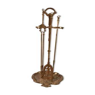 Louis XV style fireplace servant