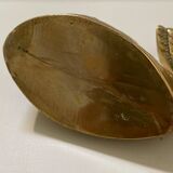 Suite of 3 ducks in golden brass Authentic Vintage 70