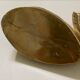 Suite of 3 ducks in golden brass Authentic Vintage 70