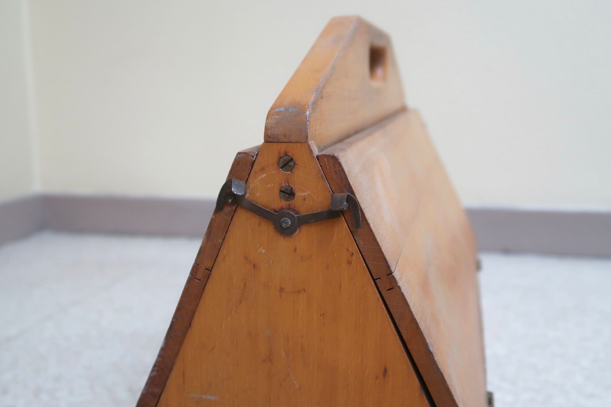 Peugeot Frères wooden toolbox, 50s