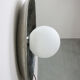 Vintage chrome eye wall lamp, 70s