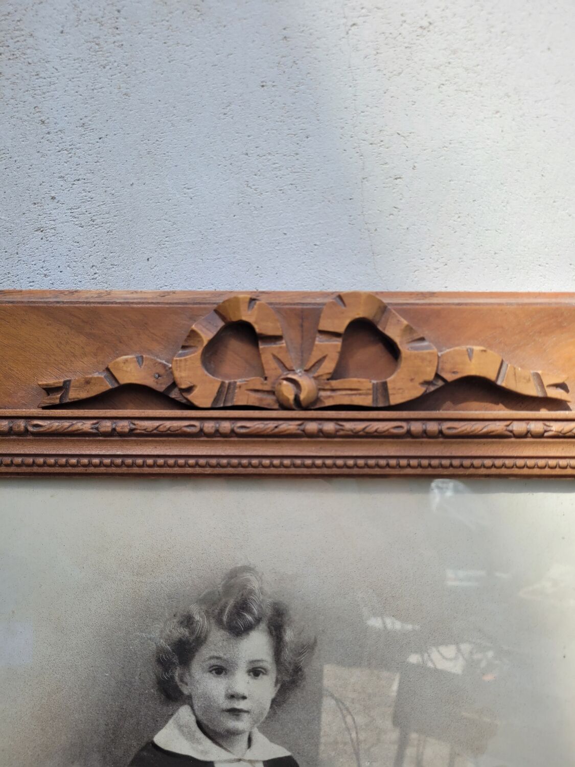 Cadre bois sculpté
