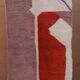 Traditional handmade Berber Beni Ouarin rug size 150 x 250 cm