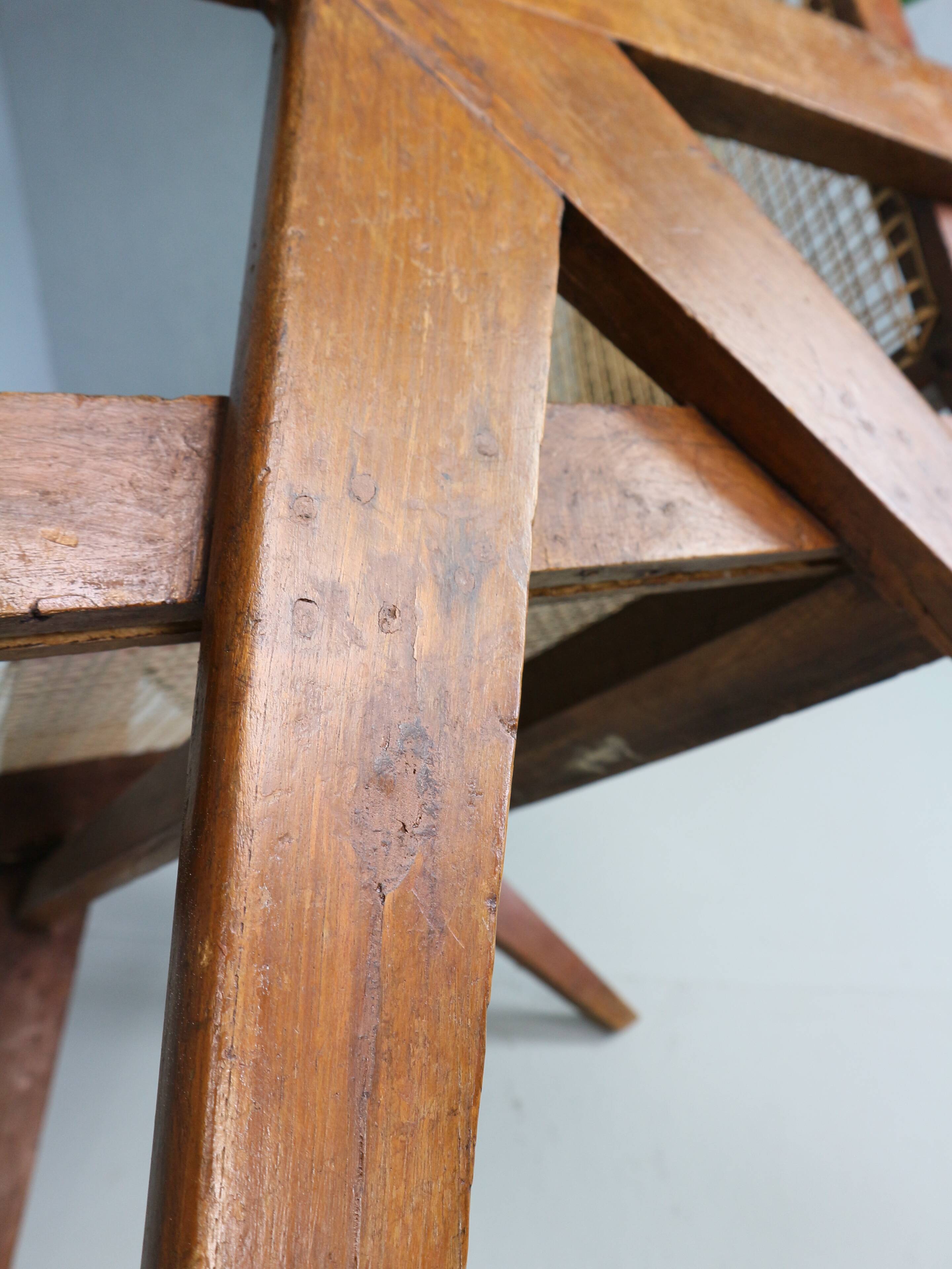 Pierre Jeanneret PJ-SI-29-A Easy Cane Chair / Authentic Mid-Century Modern