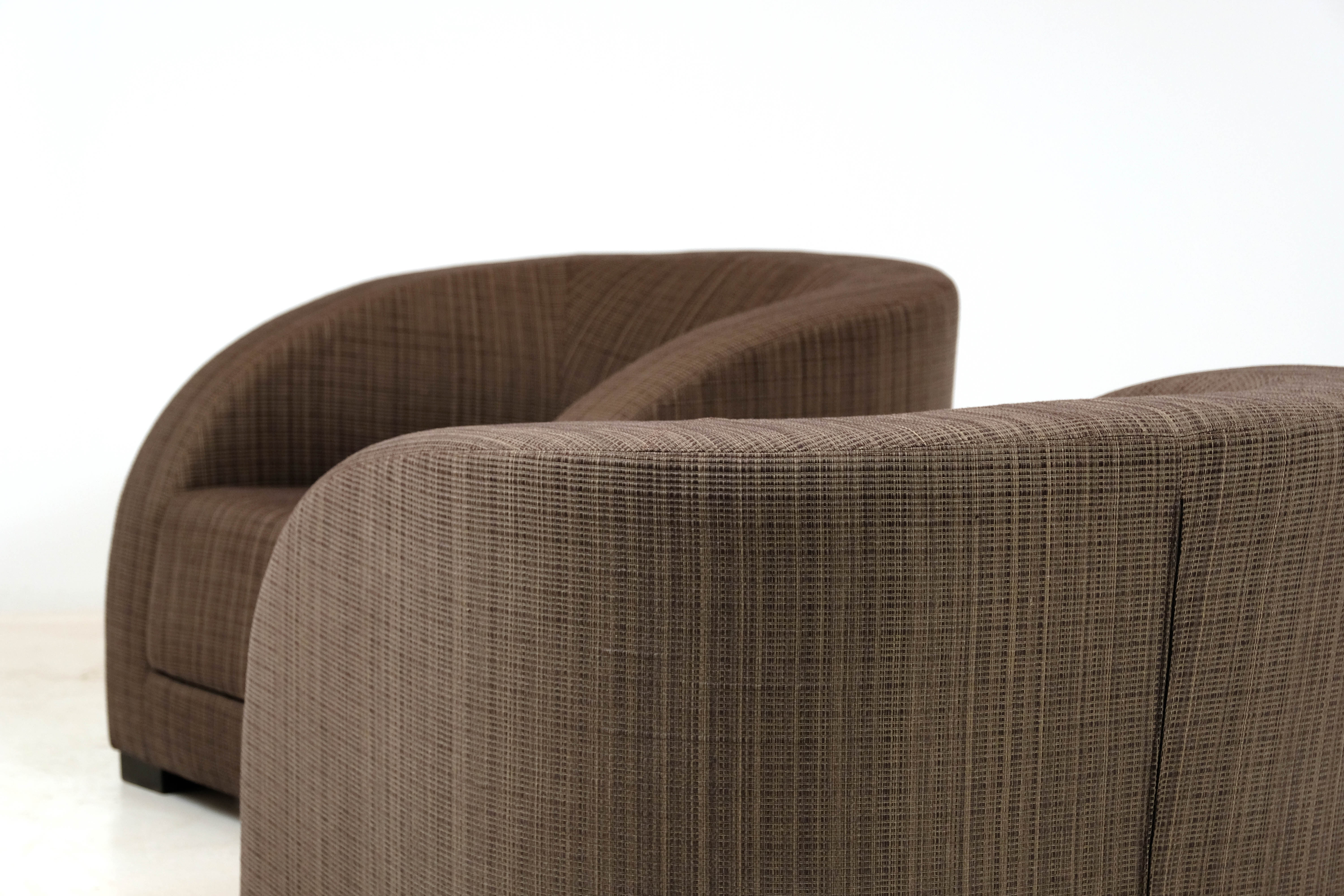 Paire de fauteuils d’Essex par Armani Casa