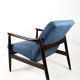 Blue Armchair by Edmund Homa, 1970s