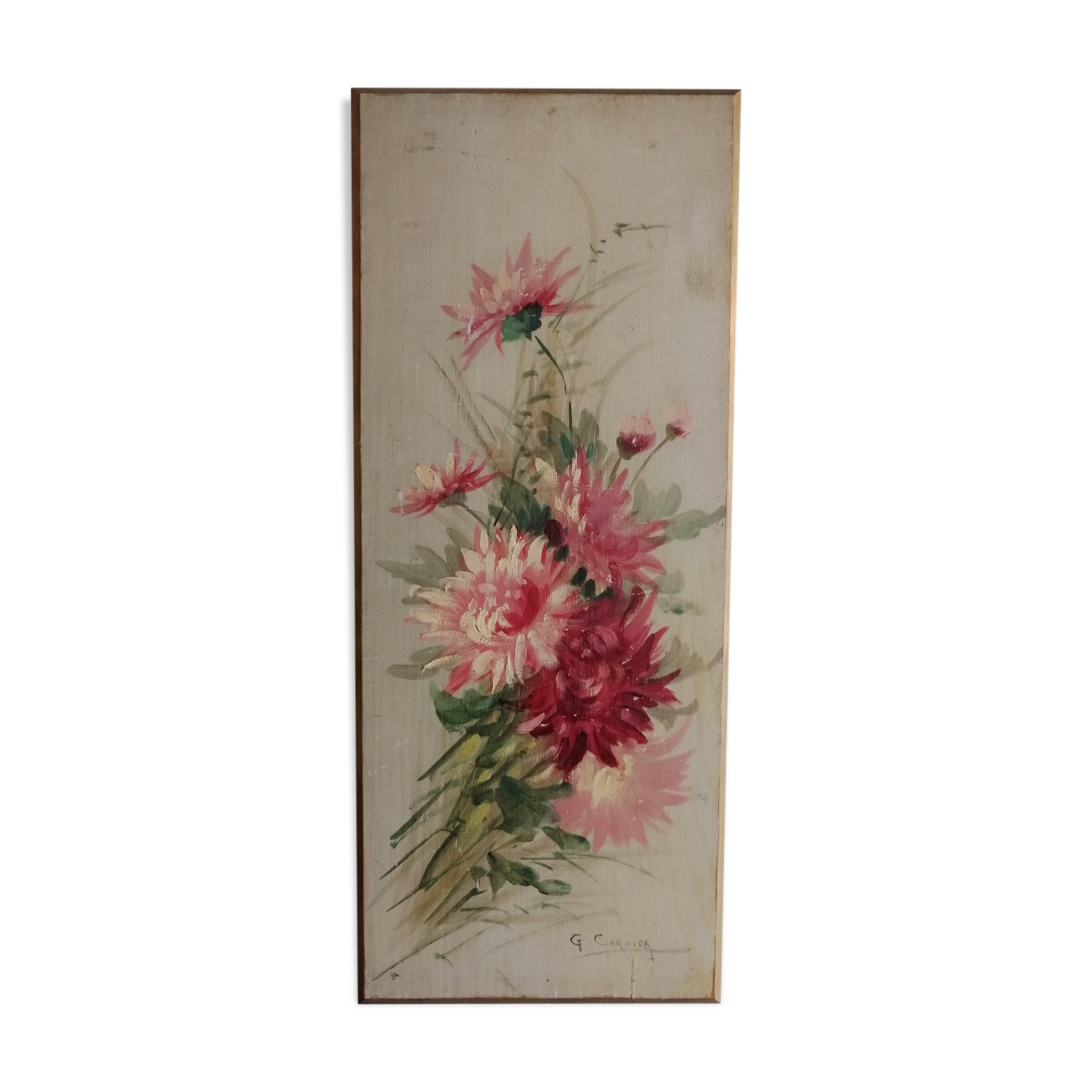 Painting Oil on panel Gaston Corbier (1869-1945)