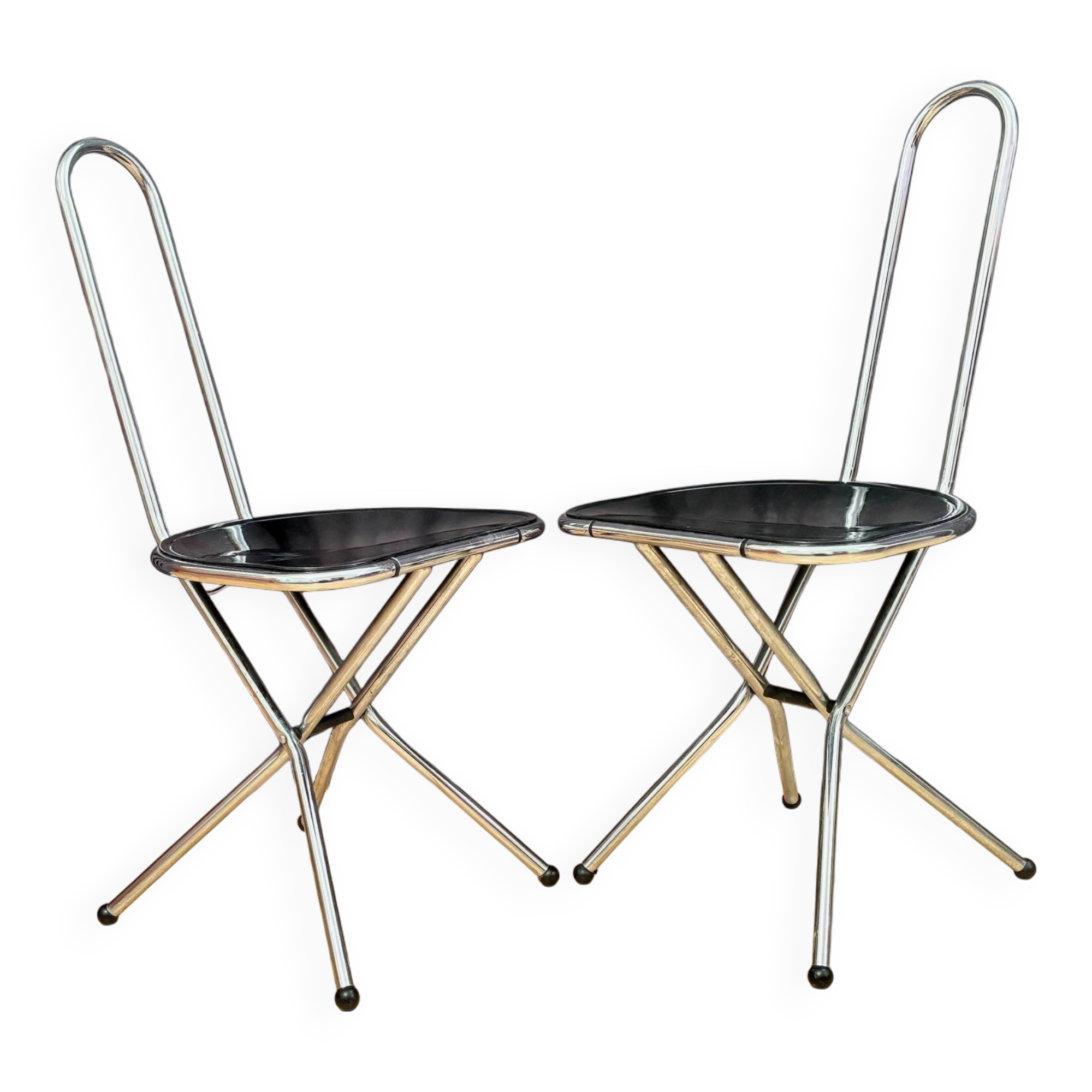 Pair of Niels Gammelgaard Chairs, IKEA, 1980s