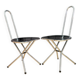 Pair of Niels Gammelgaard Chairs, IKEA, 1980s