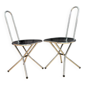 Pair of Niels Gammelgaard Chairs, IKEA, 1980s