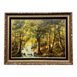 Landscape "Forest River"