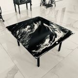 Resin coffee table
