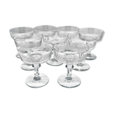 Clichy champagne glasses