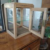 Vitrine en bois art déco