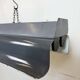 Grey Enamel Industrial Hanging Tube Light, 1960s
