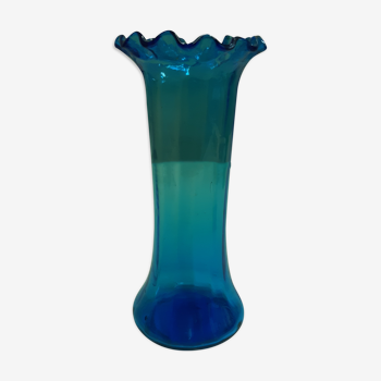 Vintage blown glass vase