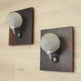 Set of two wall lamps, Danish design, 1970s, production: Denmark