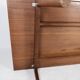 Table basse en teck dessinée par Hans J Wegner