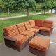Vintage modular sofa