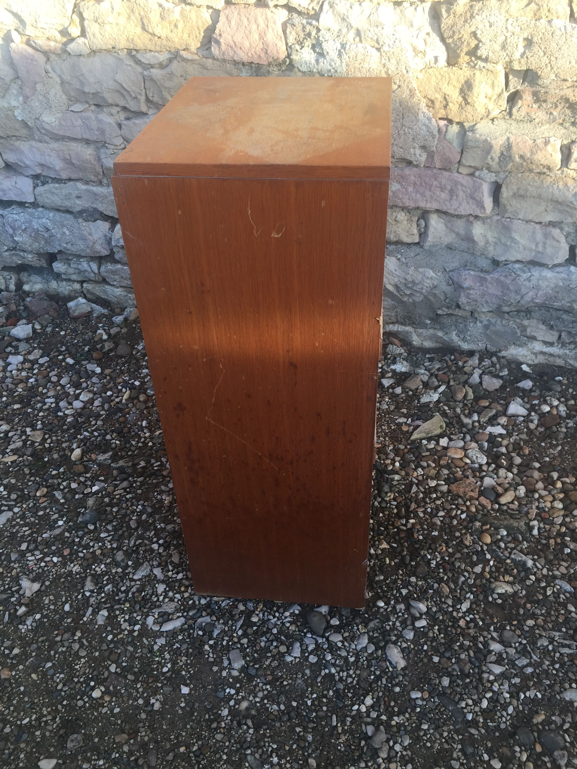 Cabinet with curtains of notary