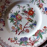 Assiettes Sarraguemines Minton 252, fin XIXe