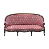 Napoleon III mahogany sofa