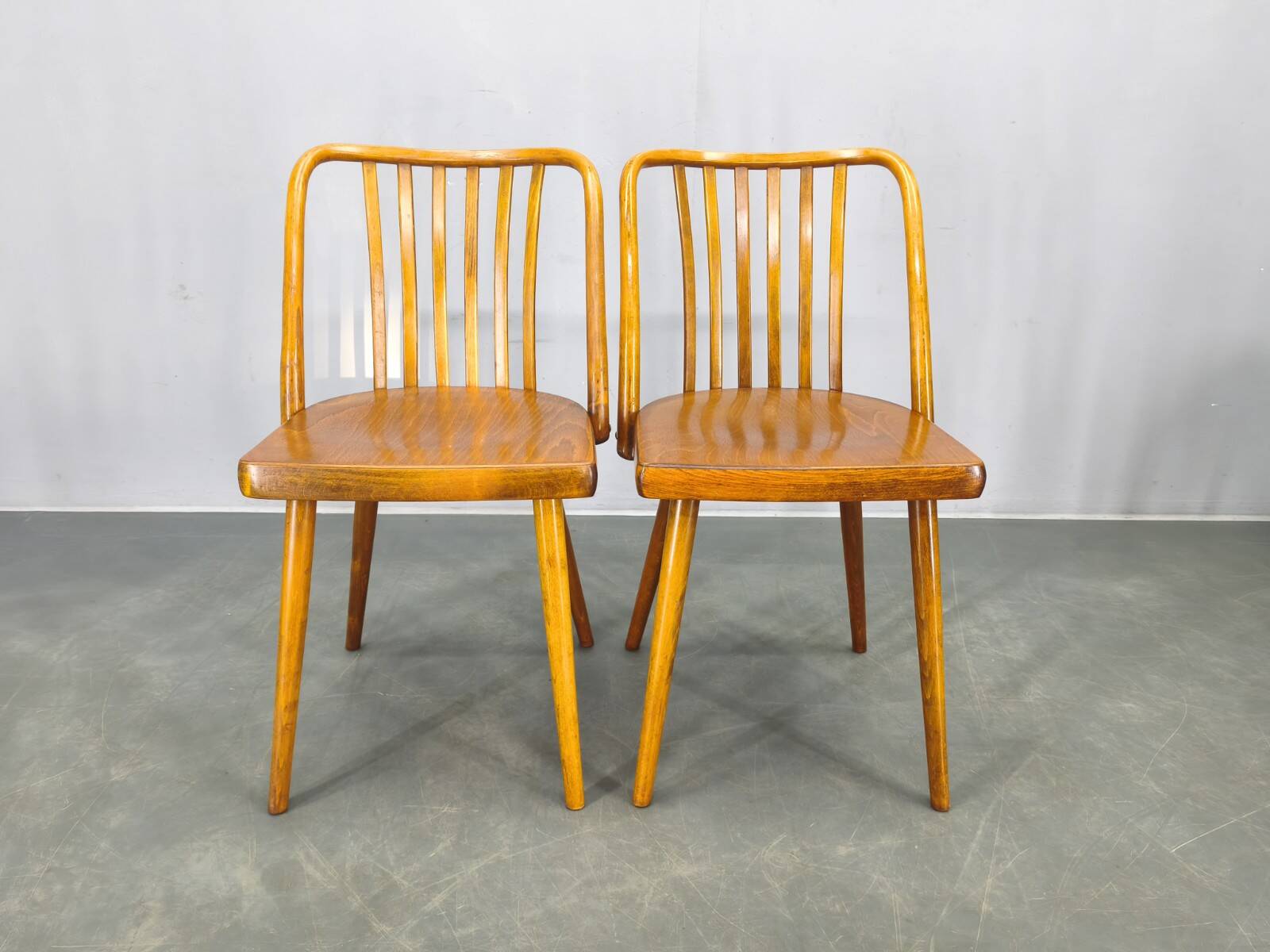 Antonin Suman for TON Dining Chairs, 1960s, Set of Four