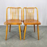 Antonin Suman for TON Dining Chairs, 1960s, Set of Four