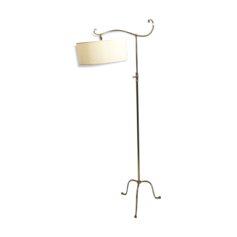 Classic golden lamppost