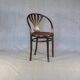 Chaise Thonet N°1029 bistrot à palmette, 1920
