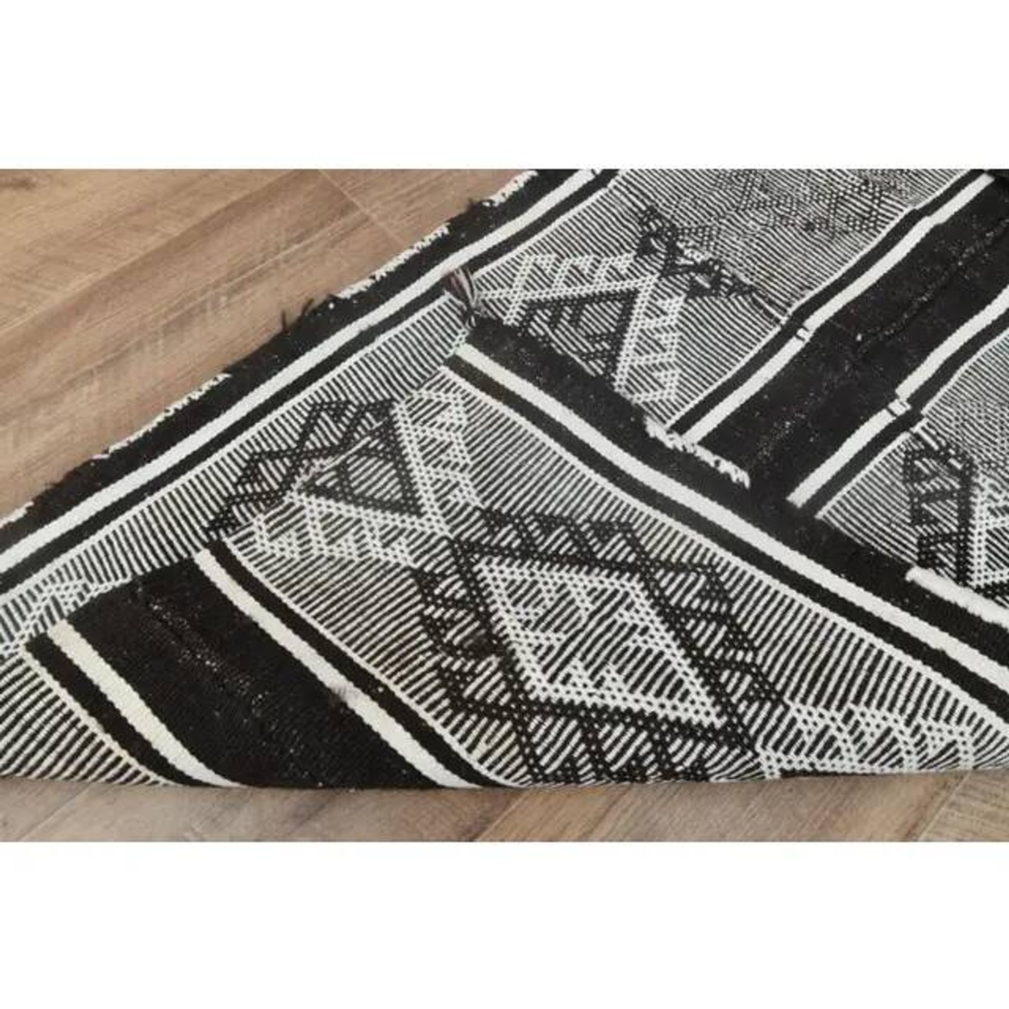 1970s Vintage Turkish Handmade Wool Cotton Gray Kilim Runner Rug 60x152