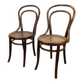 2 chairs bistro bentwood and canning