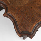 Tabouret rustique en bois, années 1880
