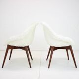 Pair of Restored Lounge Chairs by Miroslav Navratil, 1960s