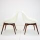 Pair of Restored Lounge Chairs by Miroslav Navratil, 1960s