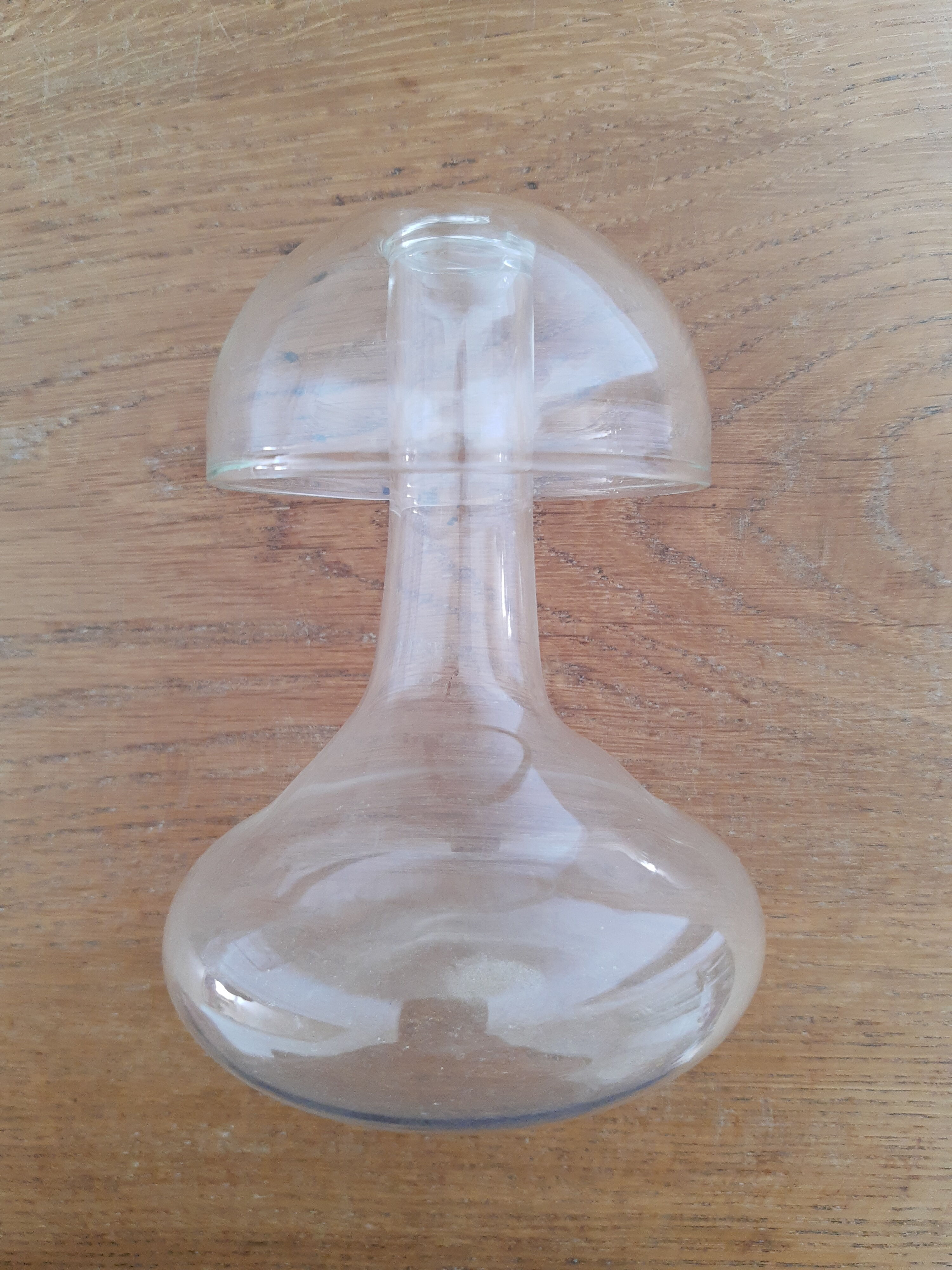 Soliflore in blown glass